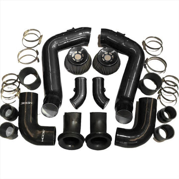 MODE Air+ Kit de tubería de admisión y carga de montaje frontal para BMW M5 F10 M6 F06 F12 F13 S63 TU