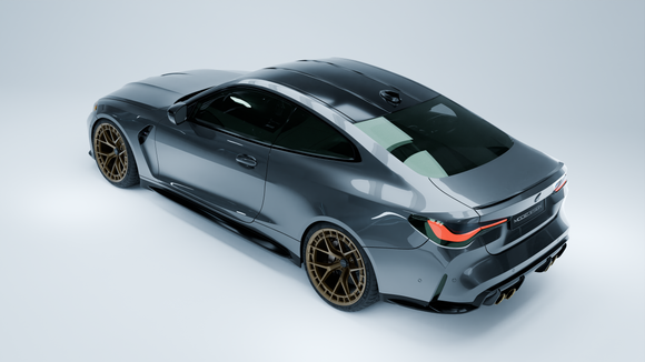 MODE Design FR-1 Forged Wheels Liquid Black Set for BMW M2 G87 M3 G80 G81 M4 G82 G83 - MODE Auto Concepts