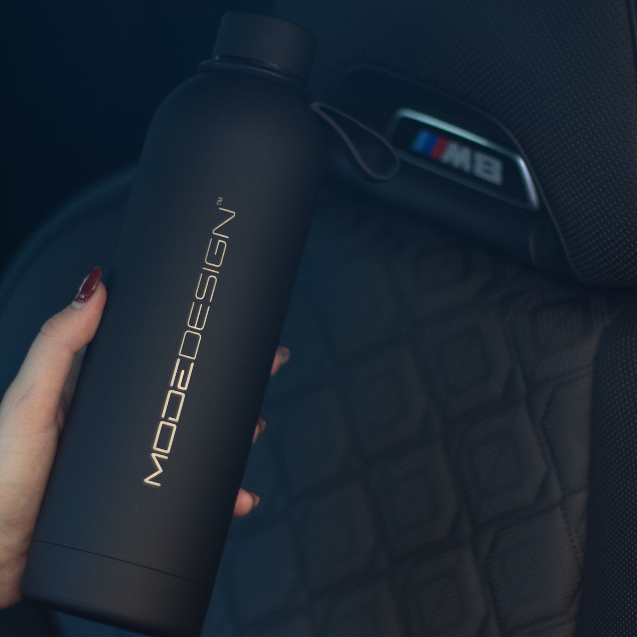 MODE DESIGN™️ Stainless Steel Water Bottle 750ml Black