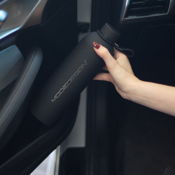 MODE DESIGN™️ Stainless Steel Water Bottle 750ml Black