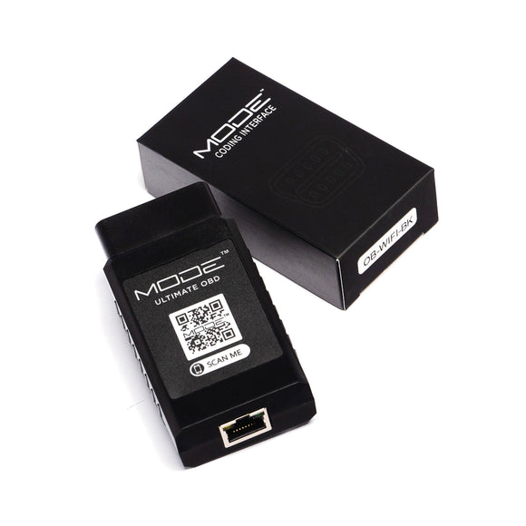 MODE Ultimate OBD II - WiFi ENET Adapter for bm3 MHD xHP xD BimmerCode E-SYS ISTA & More! for BMW I F G-Series Mini Cooper & Toyota Supra A90 - MODE Auto Concepts