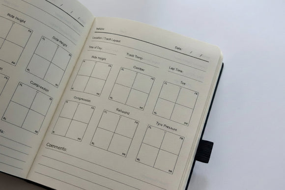 MODE™ Daily Planner & Race Track Day Journal