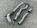 MODE Design Decatted 3.5" Downpipe V2 MQB AWD VW Golf MK8 R Audi S3 8Y 2.0T EA888 - MODE Auto Concepts