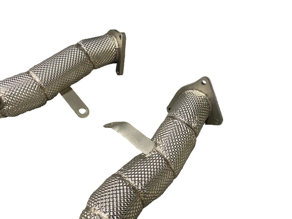 MODE Design Decatted Downpipes for Porsche Macan S GTS Turbo 95B.2 2.9T