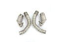 MODE Design 200cpsi Catted Downpipes w. Heatshield for S63 BMW M5 F90 M8 F91 F92 F93-7