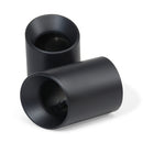 MODE Design 3.75" (98mm) Angle Cut Slip On Exhaust Tips High-Temp Coated Matte Black for BMW 535i F10 F11 640i F06 F12 F13 320i 330i 330e G20 G21 inc. xDrive & Diesel - MODE Auto Concepts