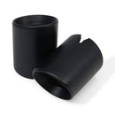 MODE Design 3.75" (98mm) Angle Cut Slip On Exhaust Tips High-Temp Coated Matte Black for BMW 535i F10 F11 640i F06 F12 F13 320i 330i 330e G20 G21 inc. xDrive & Diesel - MODE Auto Concepts