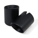 MODE Design 3.75" (98mm) Angle Cut Slip On Exhaust Tips High-Temp Coated Matte Black for BMW 535i F10 F11 640i F06 F12 F13 320i 330i 330e G20 G21 inc. xDrive & Diesel-1