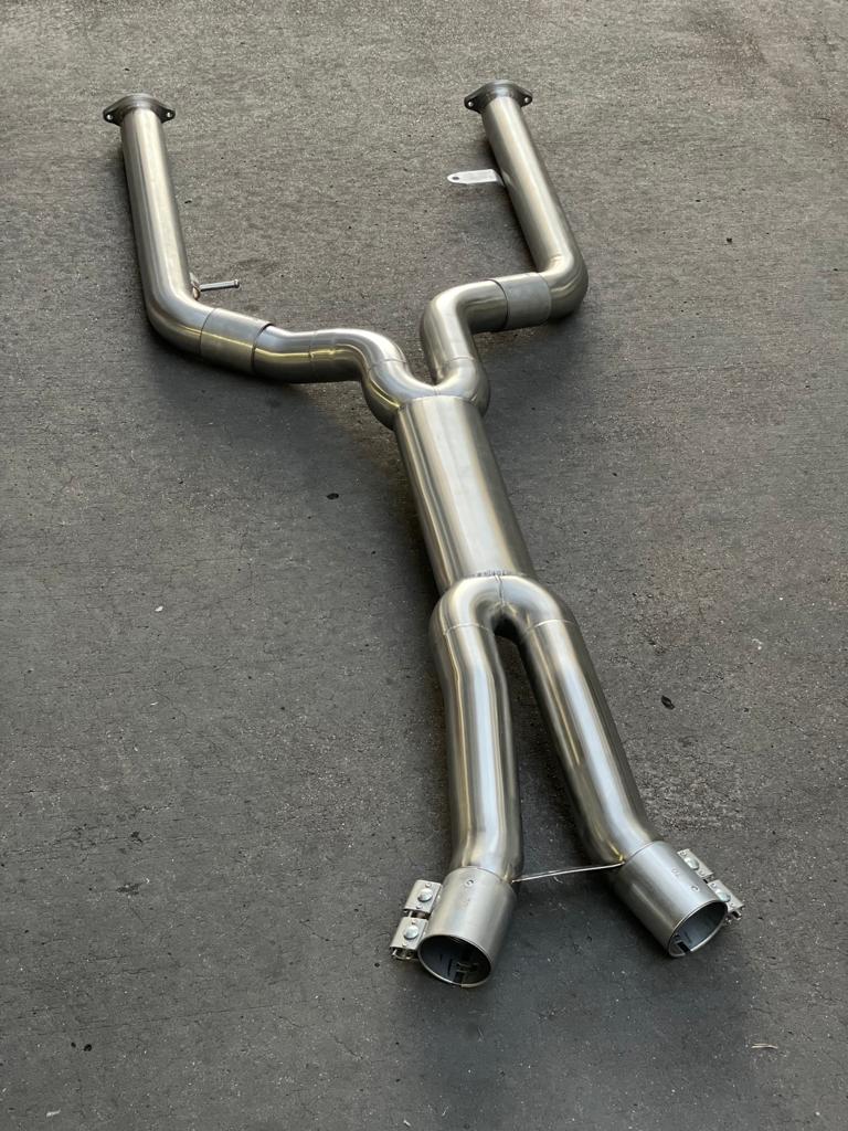 MODE Design Performance Equal Length Single Mid Pipe for BMW M3 G80 M4 G82 S58 - MODE Auto Concepts