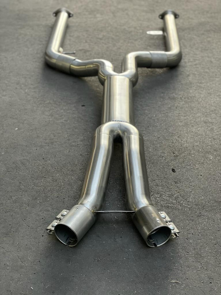 MODE Design Performance Equal Length Single Mid Pipe for BMW M2 G87 S58 - MODE Auto Concepts