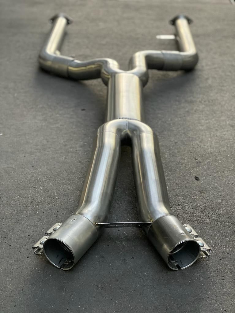 MODE Design Performance Equal Length Single Mid Pipe for BMW M2 G87 S58 - MODE Auto Concepts
