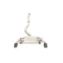 MODE Design Catback Exhaust System inc. Front Pipe w. Carbon Fiber Tips for Toyota GR Yaris (Gen 1) 1.6 G16E - XP210 GZEA14 (2020-2024) - MODE Auto Concepts