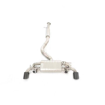 MODE Design Catback Exhaust System inc. Front Pipe w. Carbon Fiber Tips for Toyota GR Yaris (Gen 1) 1.6 G16E - XP210 GZEA14 (2020-2024)