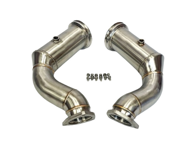MODE Design Decatted Downpipes for Porsche Cayenne Turbo / S / GTS 9YA/9Y0/9Y3 - MODE Auto Concepts