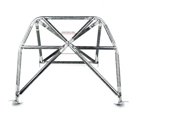 MODE Design Clubsport Bolt-In Rollcage / Harness Bar for BMW M2 F87 inc. M2 Competition - Motorsport Australia CAMS Approved