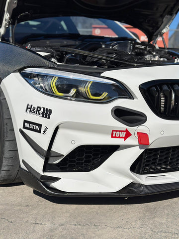 Macht Schnell Motorsports Tow Strap for BMW M3 F80 M4 F82 F83 & M2 F87 - 0
