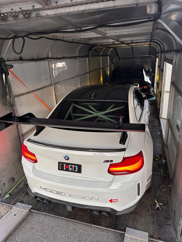 MODE Design Clubsport Bolt-In Rollcage / Harness Bar for BMW M2 F87 inc. M2 Competition - Motorsport Australia CAMS Approved