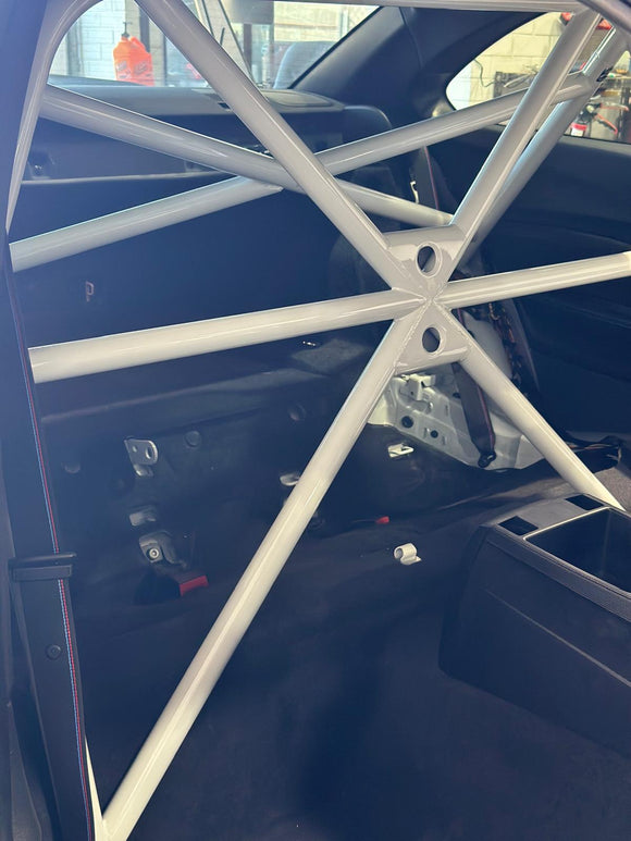 MODE Design Clubsport Bolt-In Rollcage / Harness Bar for BMW M2 F87 inc. M2 Competition - Motorsport Australia CAMS Approved