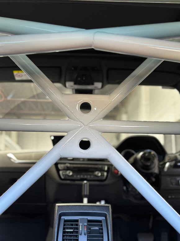 MODE Design Clubsport Bolt-In Rollcage / Harness Bar for BMW M2 F87 inc. M2 Competition - Motorsport Australia CAMS Approved