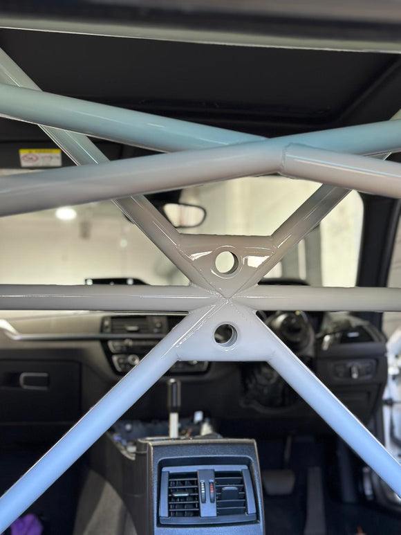 MODE Design Clubsport Bolt-In Rollcage / Harness Bar for BMW M2 F87 inc. M2 Competition - Motorsport Australia CAMS Approved