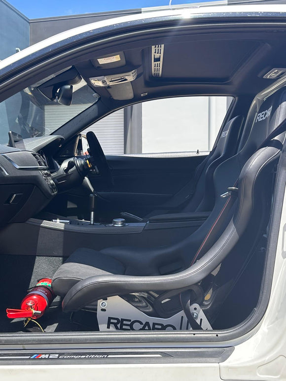 MODE Design Clubsport Bolt-In Rollcage / Harness Bar for BMW M2 F87 inc. M2 Competition - Motorsport Australia CAMS Approved