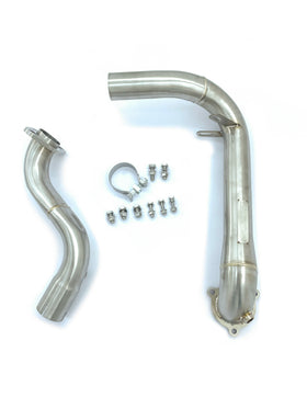 MODE Design 200cpsi Catted w. Heatshield 3.5" Downpipe Mercedes Benz A200 A250 W177 CLA220 CLA250 C118 GLA220 GLA250 H257 B220 B250 W247 GLB 250 X247
