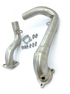 MODE Design Decatted Catless 3.5" Downpipe Mercedes Benz A200 A250 W177 CLA220 CLA250 C118 GLA220 GLA250 H257 B220 B250 W247 GLB 250 X247