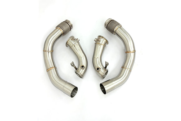 MODE Design Decatted Downpipe S63R S63 for BMW X5M F95 X6M F96