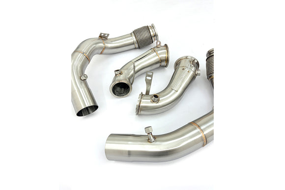 MODE Design Decatted Downpipe S63R S63 for BMW X5M F95 X6M F96