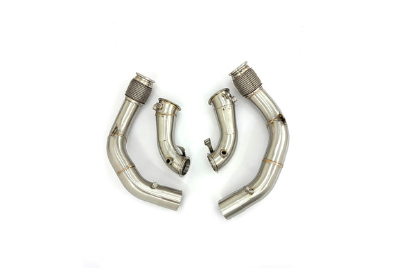 MODE Design Decatted Downpipe S63R S63 for BMW X5M F95 X6M F96