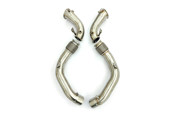 MODE Design Decatted Downpipes for S63 BMW M5 F90 M8 F91 F92 F93