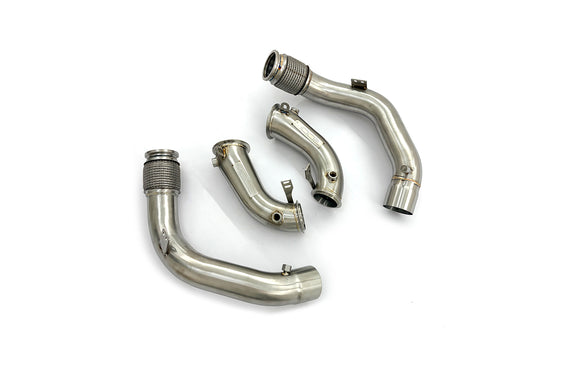 MODE Design Decatted Downpipes for S63 BMW M5 F90 M8 F91 F92 F93