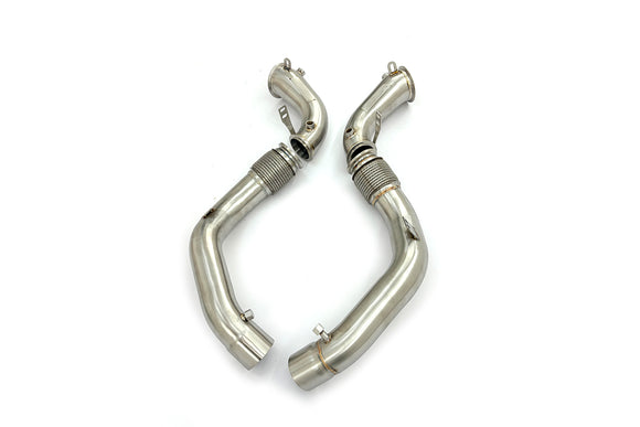 MODE Design Decatted Downpipes for S63 BMW M5 F90 M8 F91 F92 F93