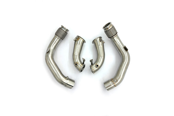 MODE Design Decatted Downpipes for S63 BMW M5 F90 M8 F91 F92 F93