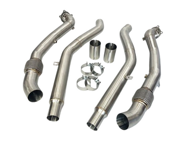 MODE Design Decatted Downpipes & Front Pipes for Audi S6 RS6 S7 RS7 C7 4G - MODE Auto Concepts