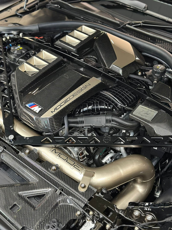 MODE Design Engine Bay Dress Up Hardware Kit for BMW M3 F80 M4 F82 F83 & M2 Competition F87 - MODE Auto Concepts