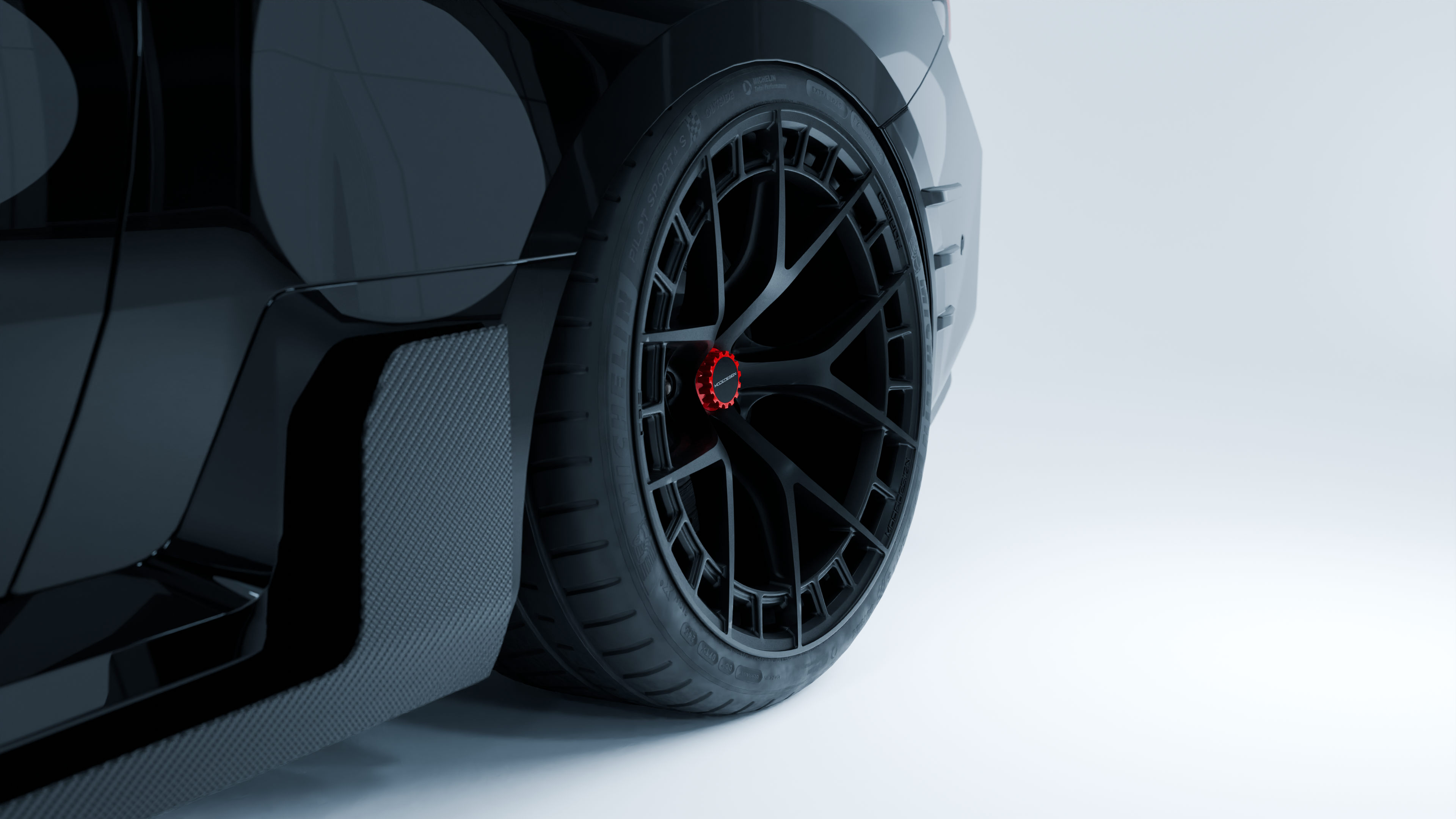 MODE Design FR-1 Forged Wheels Liquid Black Set for BMW M2 G87 M3 G80 G81 M4 G82 G83