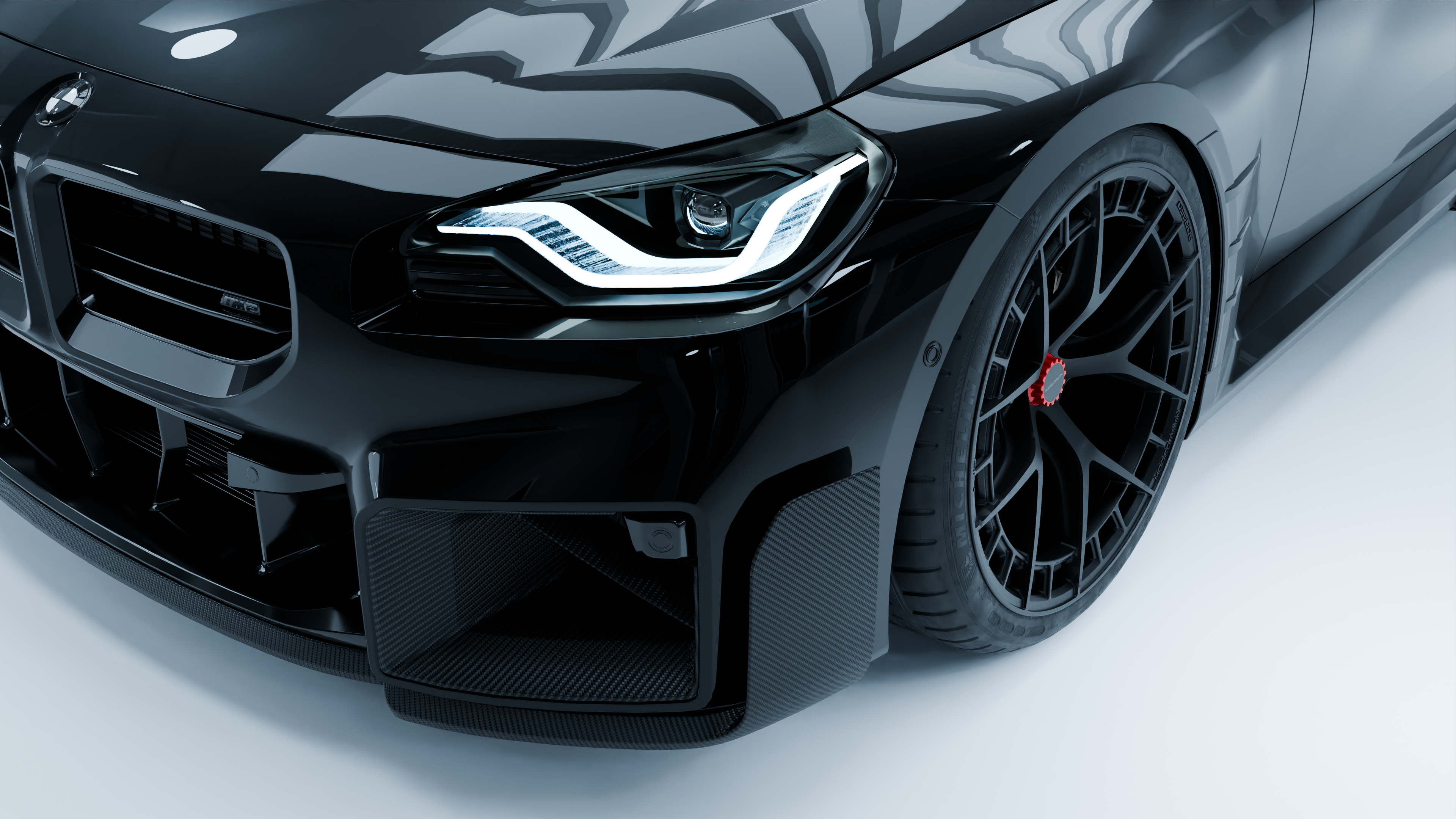MODE Design FR-1 Forged Wheels Liquid Black Set for BMW M2 G87 M3 G80 G81 M4 G82 G83