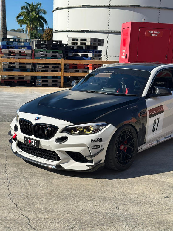 MODE Design FR-1 Evolution Forged Wheel Track-Spec Black Set for BMW M2 F87 M3 F80 M4 F82 F83