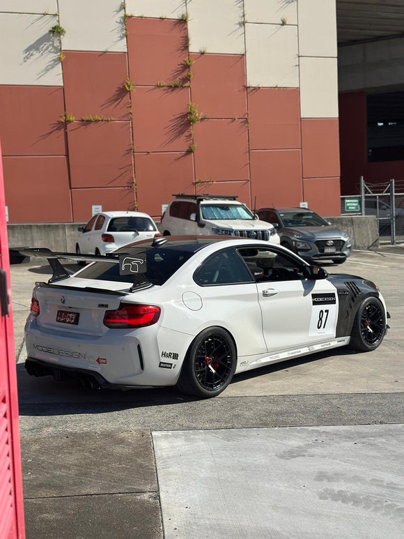 MODE Design FR-1 Evolution Forged Wheel Track-Spec Black Set for BMW M2 F87 M3 F80 M4 F82 F83