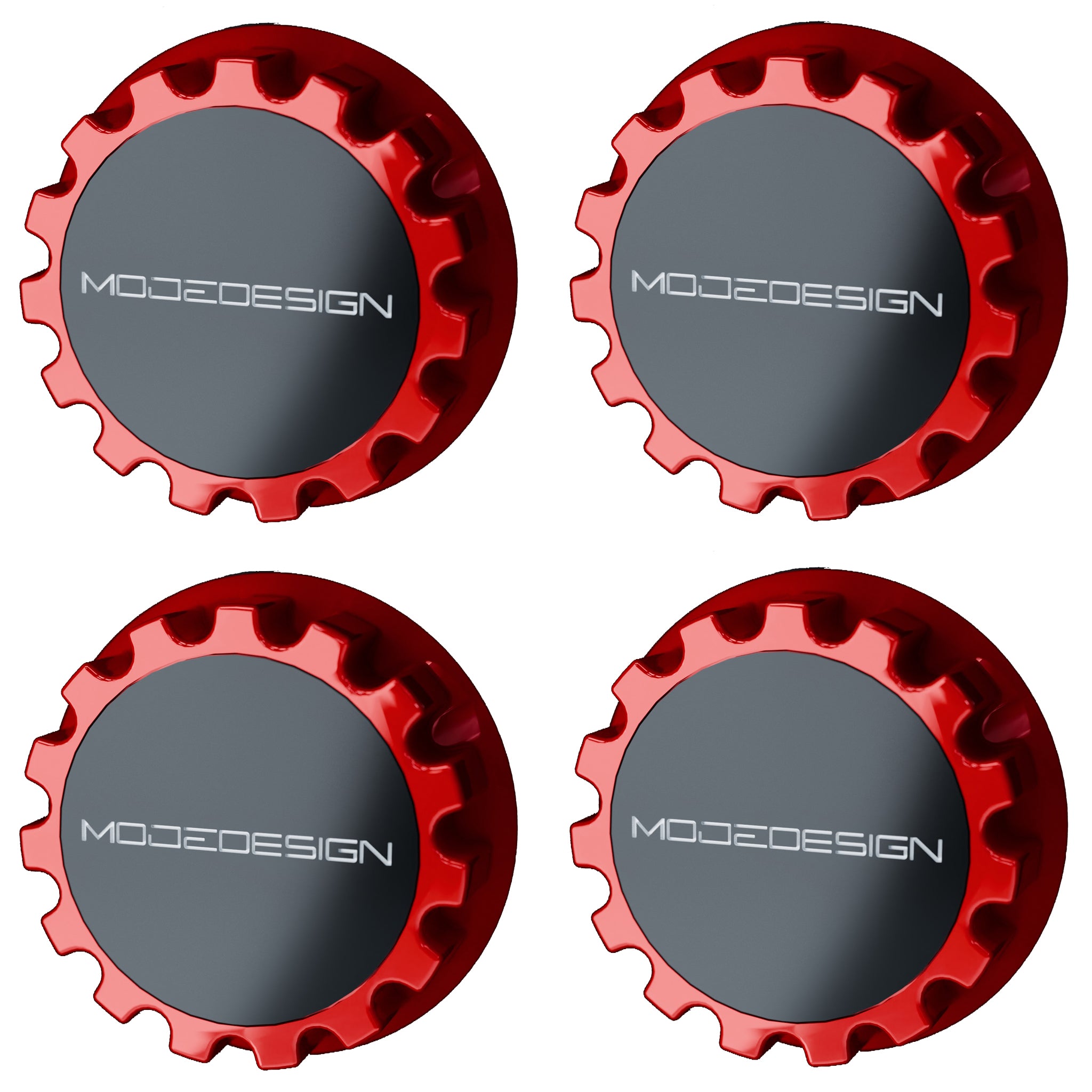 MODE Design FR-1 Replacement Center Cap Bundle - Signature Hex