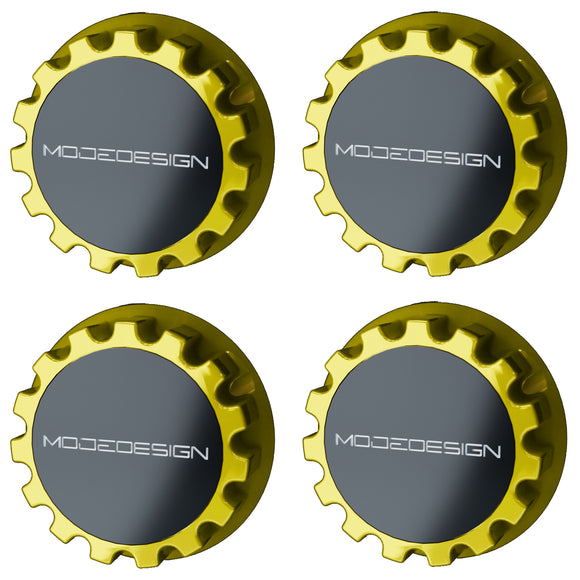 MODE Design FR-1 Replacement Center Cap Bundle - Signature Hex - MODE Auto Concepts