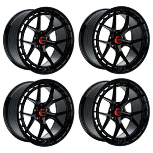 MODE Design FR-1 Forged Wheels Liquid Black Set for BMW M5 F10 F90 M6 F06 F12 F13 M8 F91 F92 F93 - MODE Auto Concepts