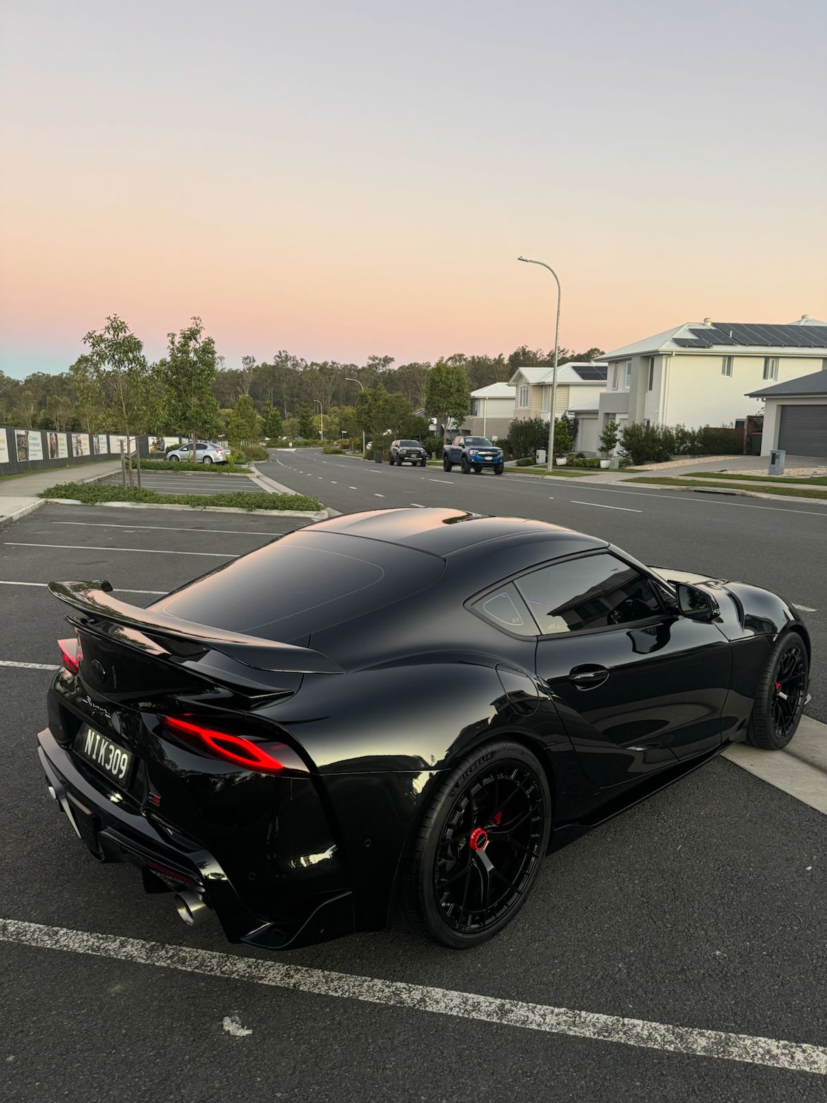 MODE Design FR-1 Forged Wheels Track-Spec Black set for Toyota Supra MK5 A90 - 0