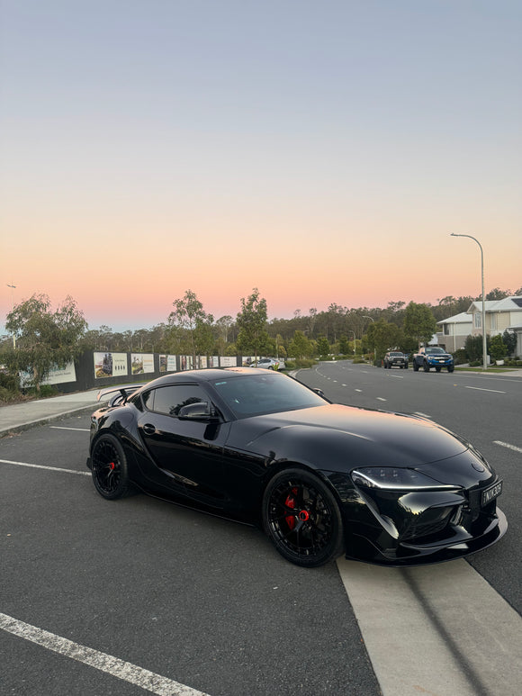 MODE Design FR-1 Forged Wheels Liquid Black set for Toyota Supra MK5 A90 - MODE Auto Concepts