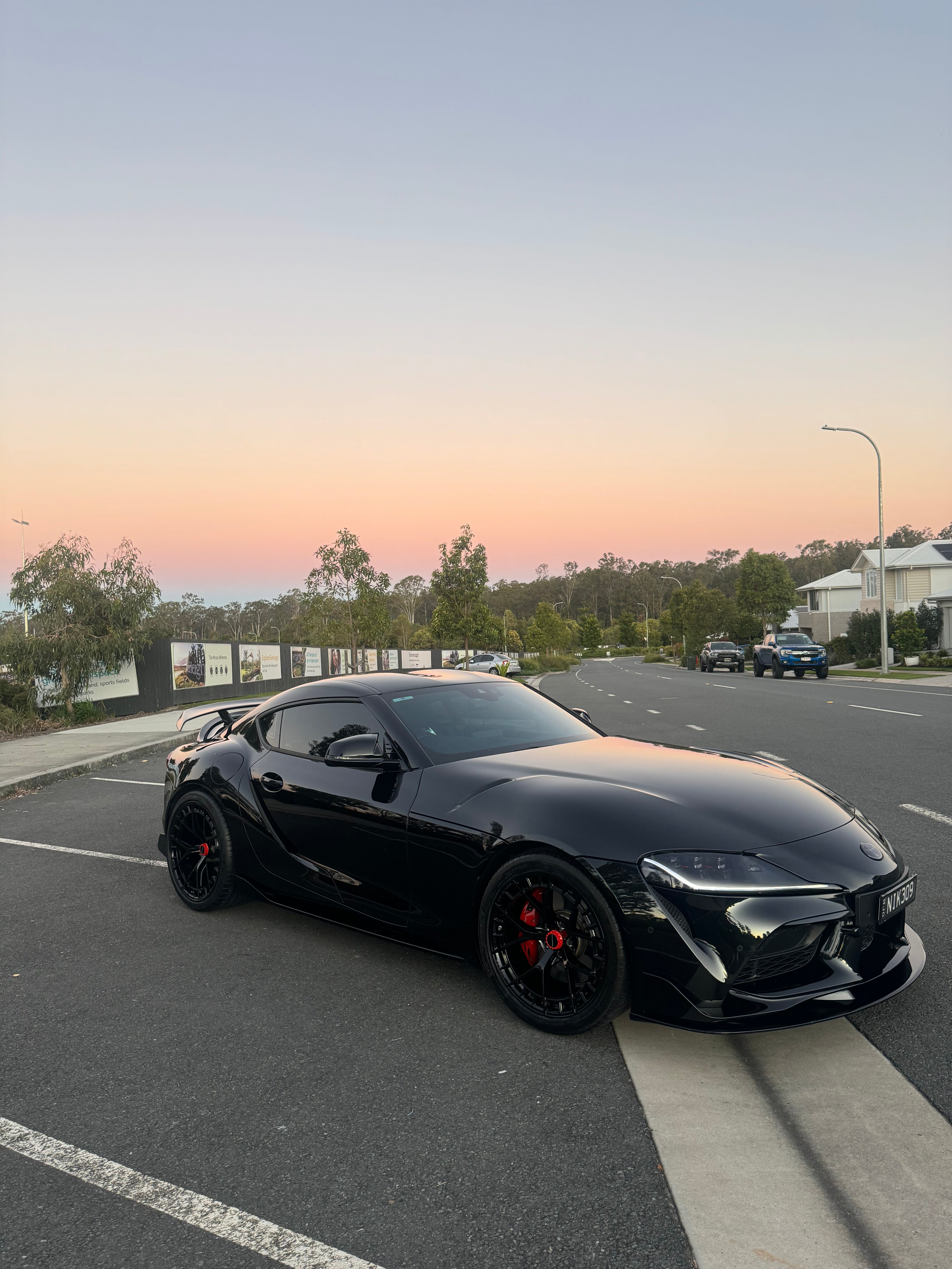 MODE Design FR-1 Forged Wheels Titan Grey set for Toyota Supra MK5 A90