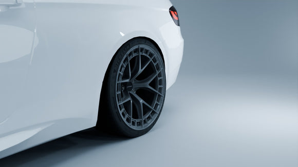 MODE Design FR-1 Forged Wheels Liquid Black Set for BMW M3 E90 E92 E93 - MODE Auto Concepts