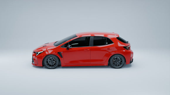 MODE Design FR-1 Forged Wheels Liquid Black set for Toyota Corolla GR - MODE Auto Concepts