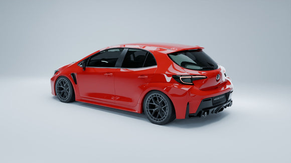 MODE Design FR-1 Forged Wheels Liquid Black set for Toyota Corolla GR - MODE Auto Concepts