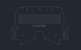 MODE Design Oil Cooler Skid Plate Guard Kit for BMW M3 F80 M4 F82 F83 & M2 F87 (inc. Competition) - MODE Auto Concepts